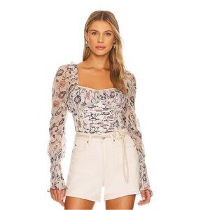 Intimately Free people Brunch Date bodysuit! NWT